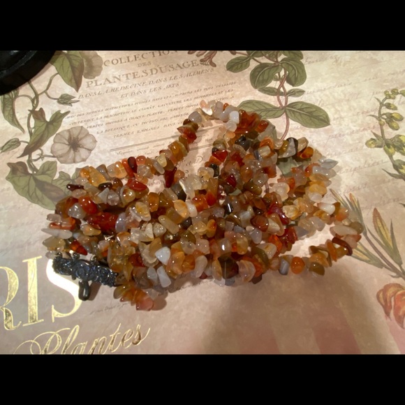 Multi Stone Choker with extender - Picture 5 of 6